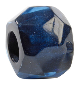 BLISS BY ZSISKA - BLISS BEAD - MUSEE - FACETED NAVY