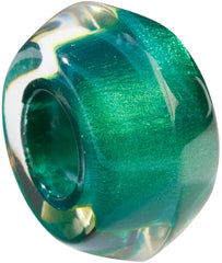 BLISS BY ZSISKA - BARREL BEAD - MUSEE - GREEN