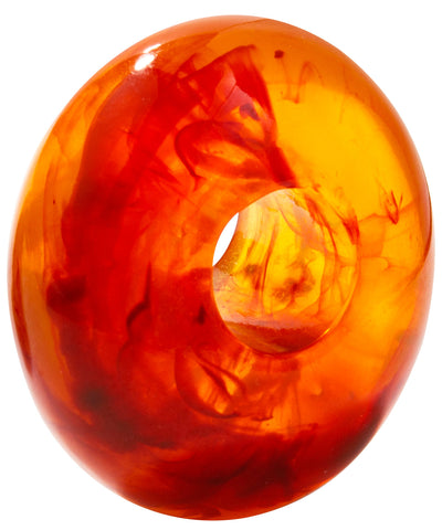 BLISS BY ZSISKA - BLISS ORGANIC BEAD - BLISS BEAD - ORGANA - MARBLED AMBER