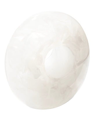 BLISS by ZSISKA Organa Series Bead — White Marble