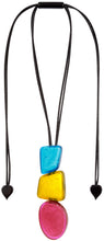 Load image into Gallery viewer, PRUE BY ZSISKA - ADJUSTABLE CORD - 3 BEAD PENDANT - GLOW
