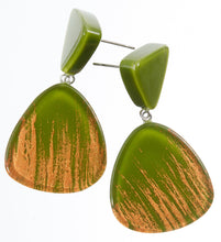 Load image into Gallery viewer, PRUE BY ZSISKA - OVAL PIN EARRING - HORIZON
