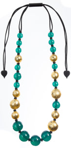 PRUE BY ZSISKA - ADJUSTABLE CORD - 25 BEAD NECKLACE - ORBEADZ