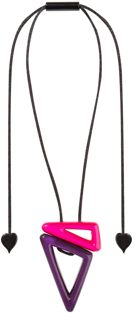 TRIA Pendant - Purple & Pink