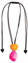 Load image into Gallery viewer, PRUE by ZSISKA Rock Candy 2-Bead Pendant - Rock 1
