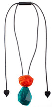 Load image into Gallery viewer, PRUE by ZSISKA Rock Candy 2-Bead Adjustable Pendant
