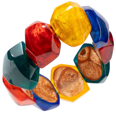 PRUE by ZSISKA Rock Candy Bracelet — Multicolour gem mix