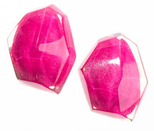 Load image into Gallery viewer, PRUE by ZSISKA Rock Candy 1-Bead Earrings - Crimson
