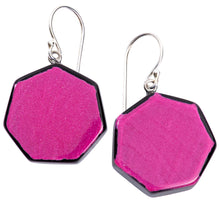 Load image into Gallery viewer, PRUE by ZSISKA Checkmate 1-Bead Earrings - Crimson
