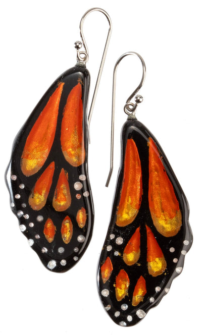 PRUE by ZSISKA Papillon 1-Bead Short Hook Earrings