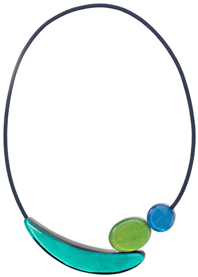 PRUE by ZSISKA Libra 3-Bead Magnet Necklace