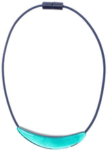 Load image into Gallery viewer, PRUE by ZSISKA Libra 3-Bead Magnet Necklace — Teal
