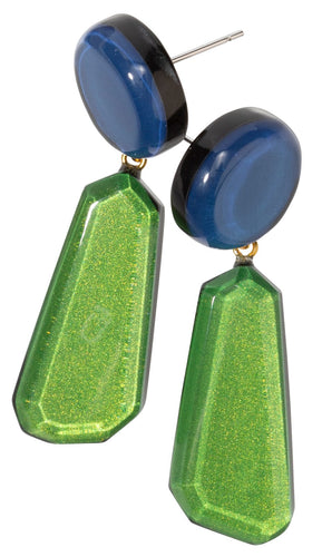 PRUE by ZSISKA Libra 2-Bead Pin Earrings