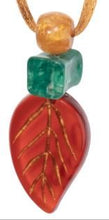 Load image into Gallery viewer, PRUE by ZSISKA Foliage 3-Bead Adjustable Pendant
