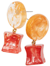 Load image into Gallery viewer, PRUE by ZSISKA Foliage 2-Bead Pin Earrings
