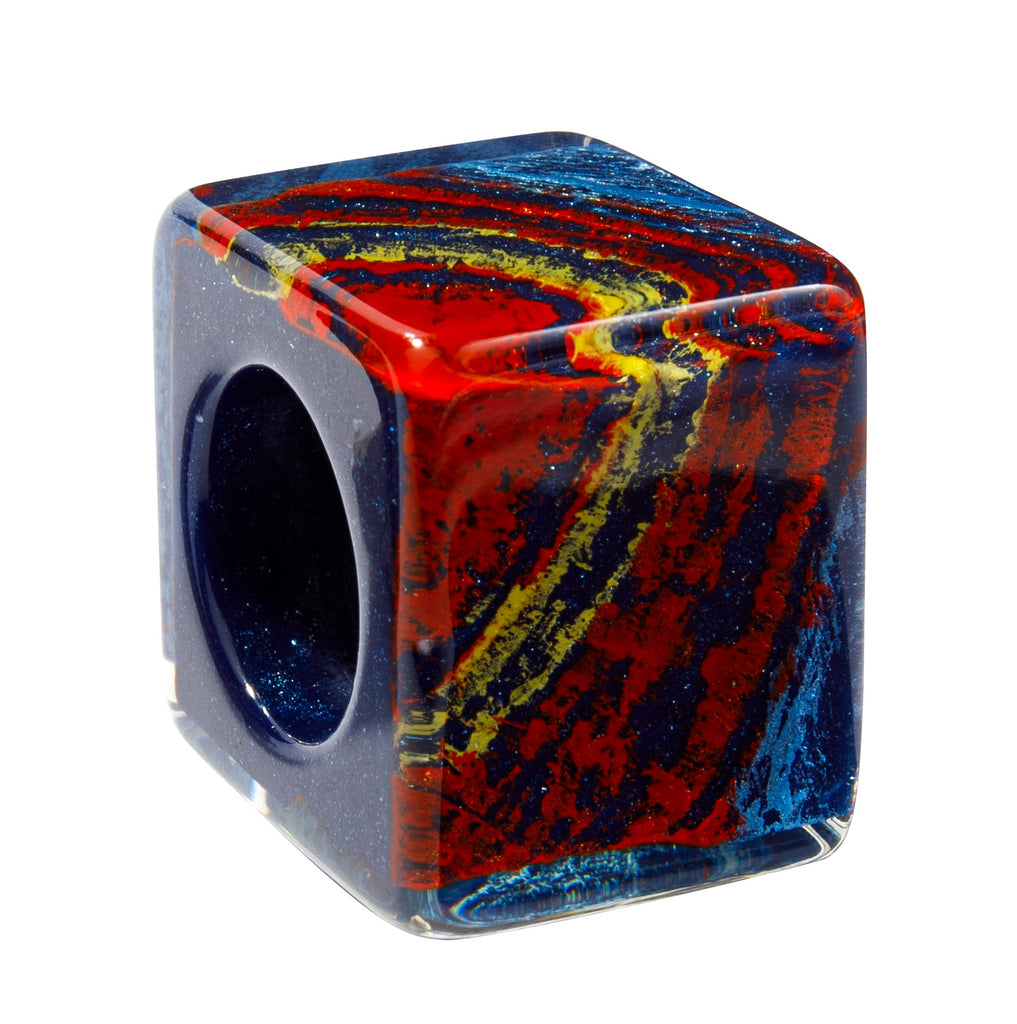 BLISS BY ZSISKA - BLISS CUBE - BLISS BEAD - GLITZ - ANTIQUE - RED, YELLOW, BLUE