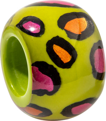 BLISS by ZSISKA Glam Series Bead — Green Leopard