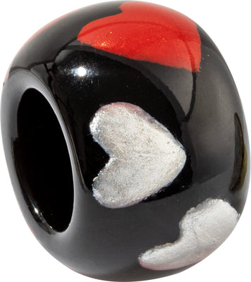 BLISS by ZSISKA Glam Series Bead — Black Heart