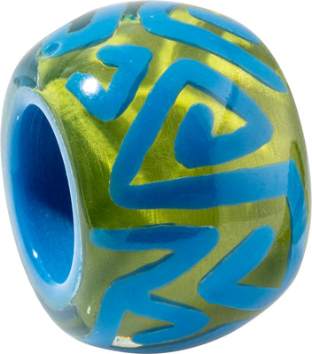 BLISS by ZSISKA Glam Series Bead — Olive Squiggle