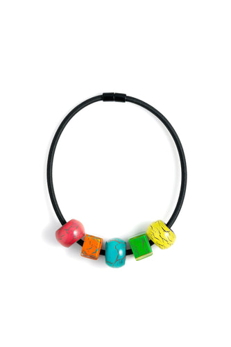 ZSISKA DESIGN - BLISS - Necklace - Multi Summer Colours - ZSISKA