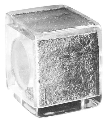 BLISS by ZSISKA - GLITZ- Silver foil cube