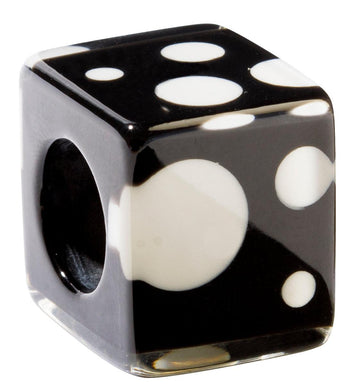 BLISS by ZSISKA - MUSEE- Black and white polka dot cube