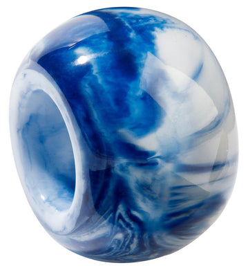 BLISS by ZSISKA - MUSEE- Blue marble bead