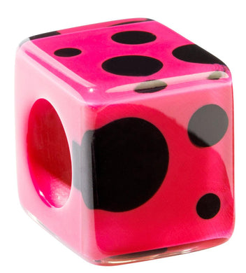 BLISS by ZSISKA - MUSEE- Pink and black polka dot cube
