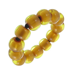 Colourful Beads Bracelet - Amber - ZSISKA
