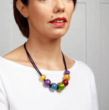 Load image into Gallery viewer, Colourful Beads Necklace - Winter Spectrum - 7 Beads - ZSISKA
