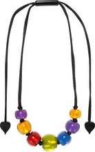 Load image into Gallery viewer, Colourful Beads Necklace - Winter Spectrum - 7 Beads - ZSISKA

