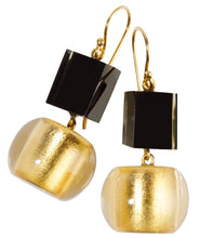 Load image into Gallery viewer, Precious Earrings - Short Hook Double Layer - Gold - ZSISKA
