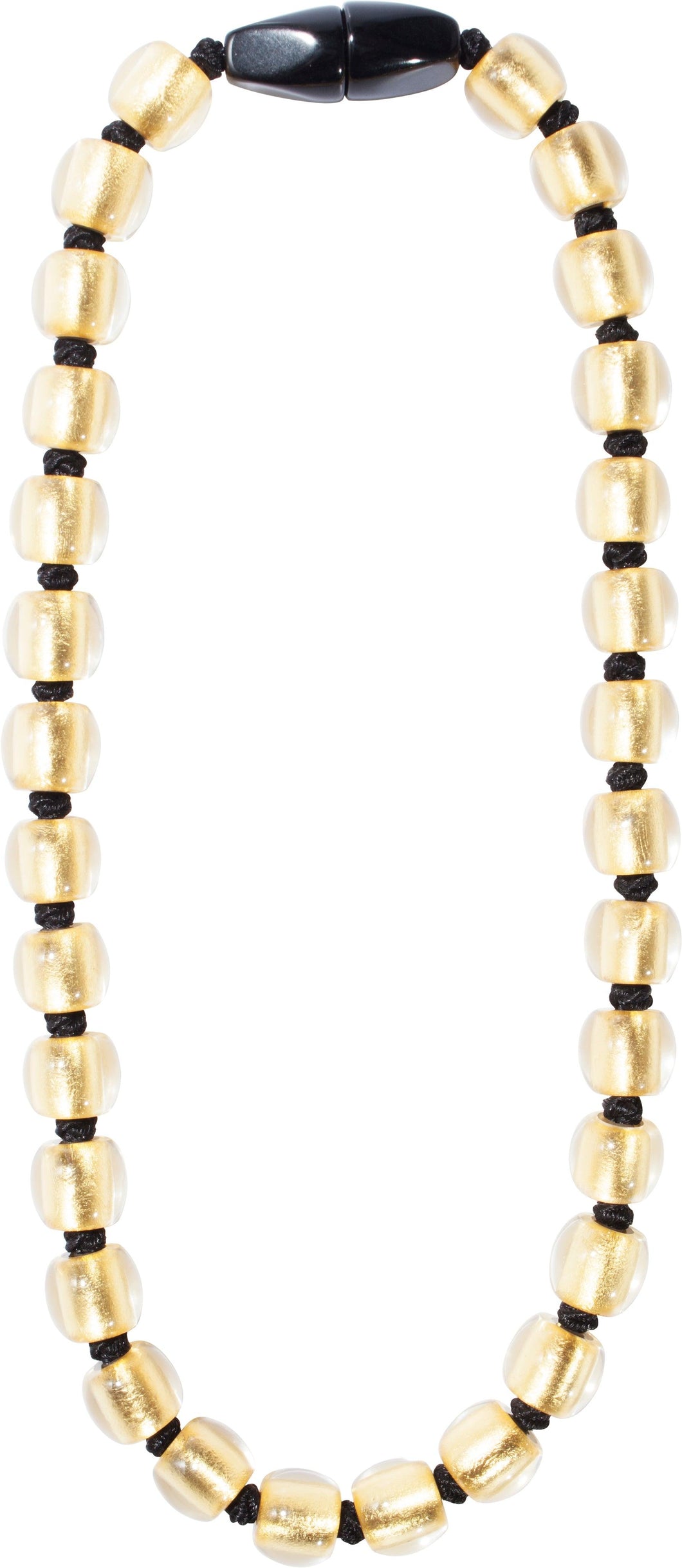 Precious Necklace - 30 Beads - Gold - ZSISKA
