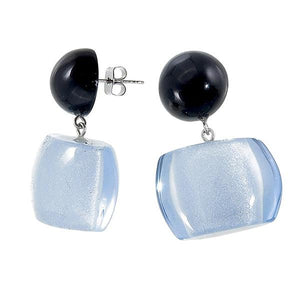 ZSISKA DESIGN - BELLISSIMA - Earrring 2 Beads with Pin
