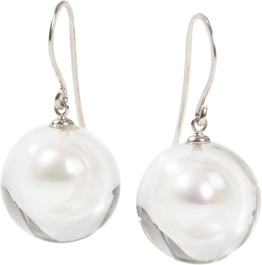 ZSISKA DESIGN - BUBBLING PEARL - Earring Shorthook 1 Bead